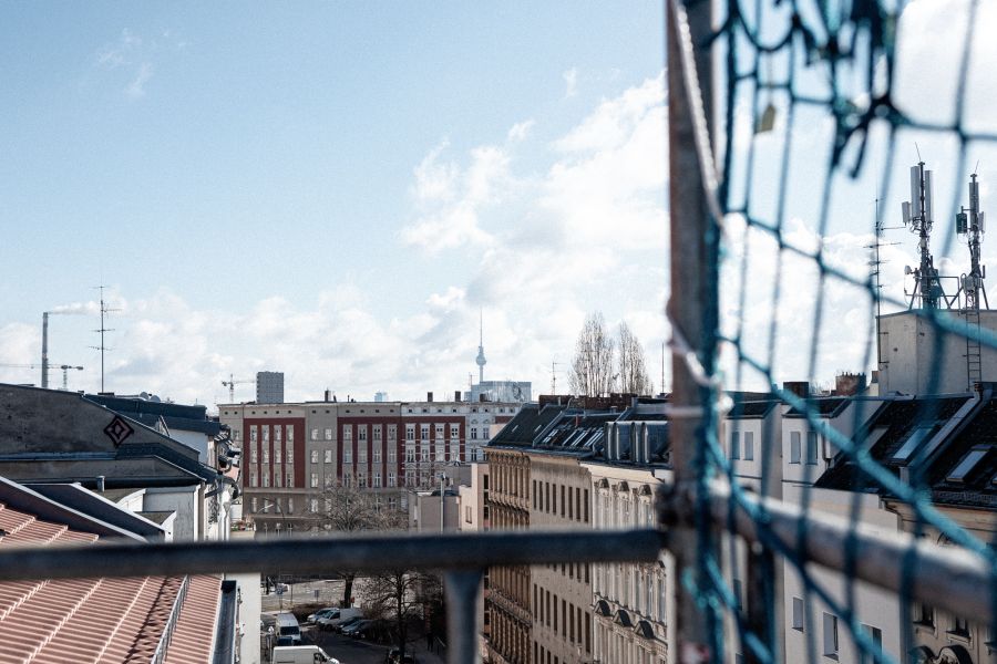 Blick über Berlin vom Havelberger, einem Sanierungsprojekt von Ioannis Moraitis und der hedera bauwert 